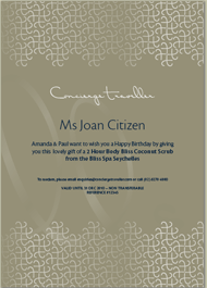 Concierge Traveller gift certificate Concierge Traveller gift certificate